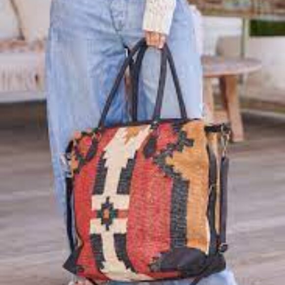 Free People Weekender Oversize Cowboy Style Bag 📢🆕NWT!🥳🎈📢 FAST SHIP😮💨⚡🚚 - Picture 7 of 15